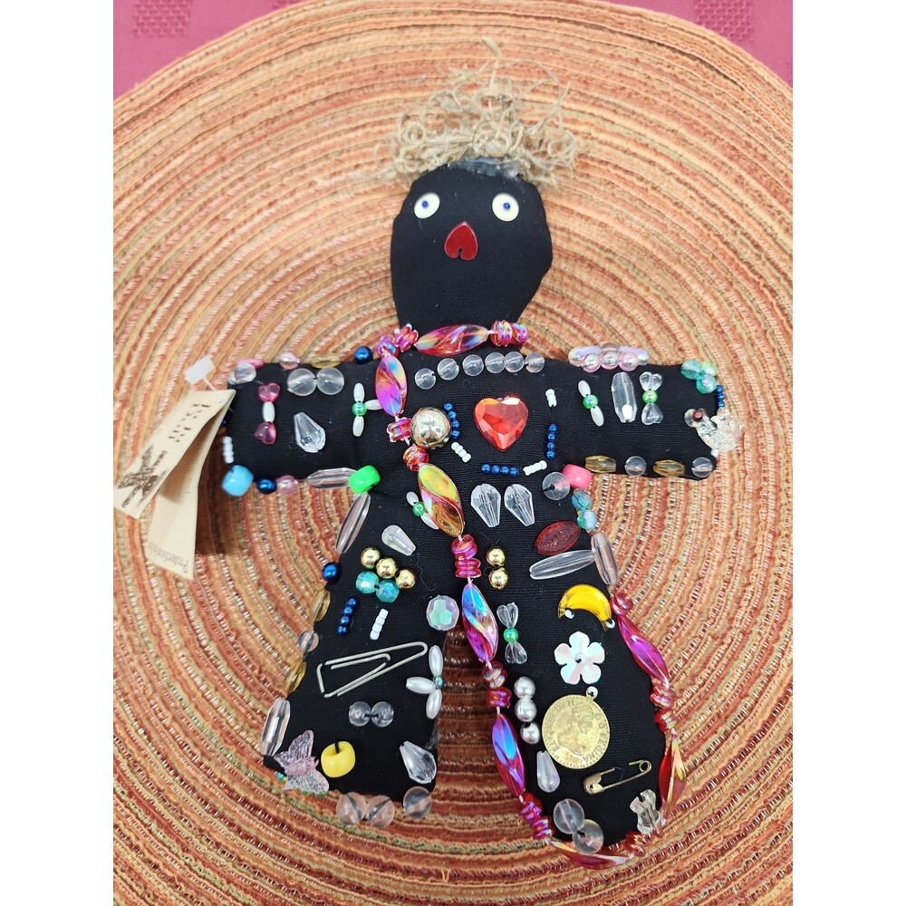 Vintage Madame Broussard Juju Doll Authentic Protection Juju Doll 1988